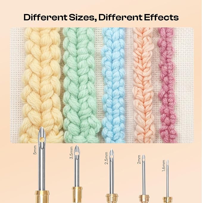 Pllieay Punch Needle Kit for Craft Embroidery - Image 3