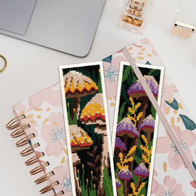 ORIGACH 6 Pcs Cross Stitch Bookmark Kit - Image 7
