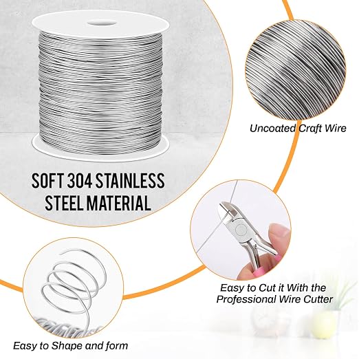 cridoz 22 Gauge Stainless Steel Wire - Image 3