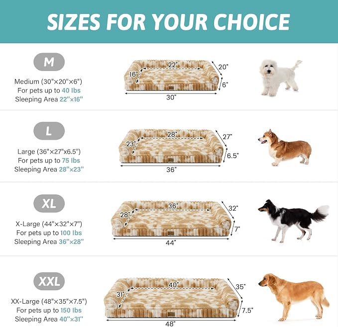 Cute Dog Bed for Small Dogs, Faux Rabbit Fur Orthopedic Foam Dog Bed - Image 4