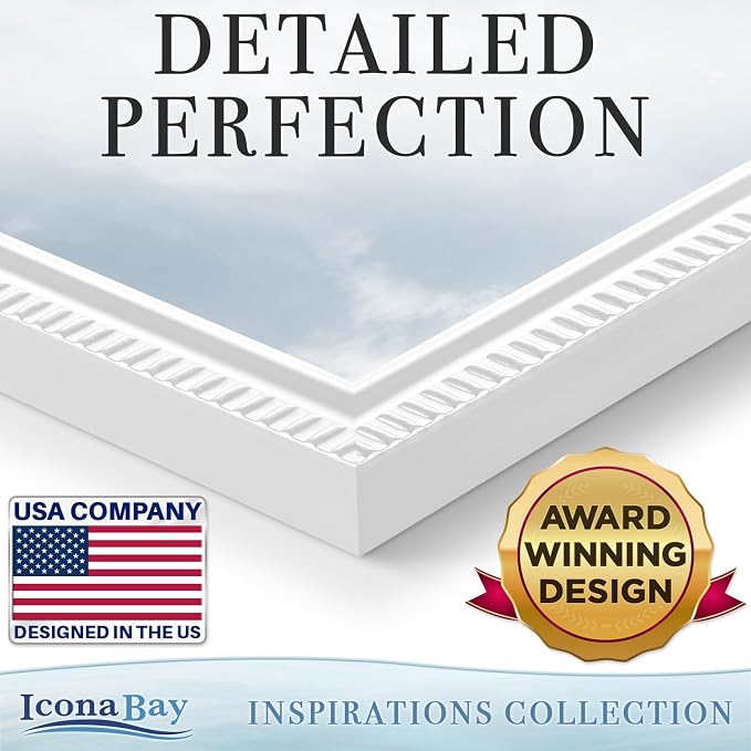 Icona Bay 4x6 Picture Frames, 6 Pack, Contemporary, Inspirations | These Icona - Image 2