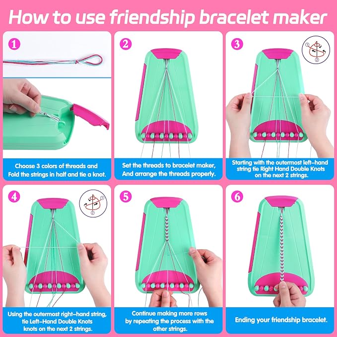 Maynacs Friendship Bracelet Making Kit - Image 4