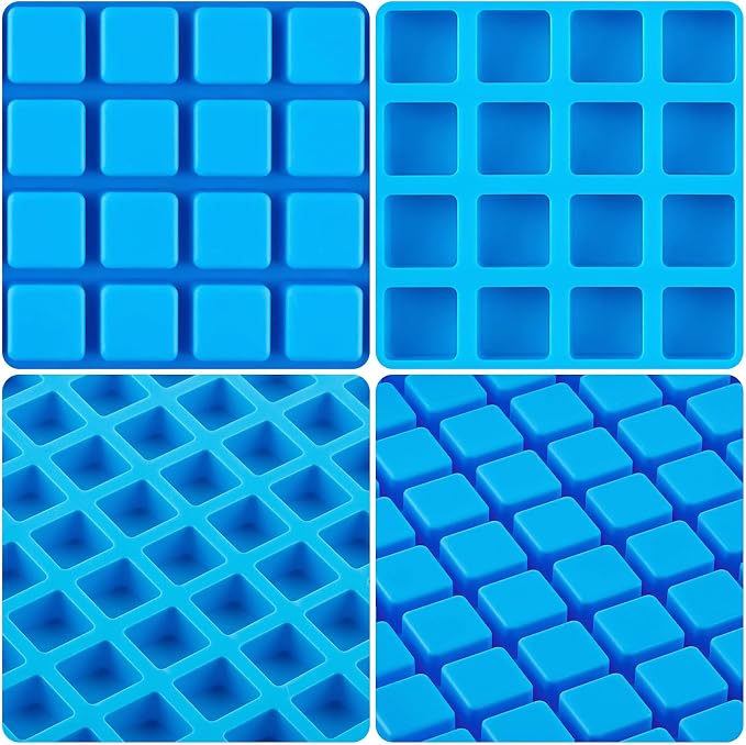 JOERSH Square Candy Molds, 252 Cavities, Non Stick, - Image 4