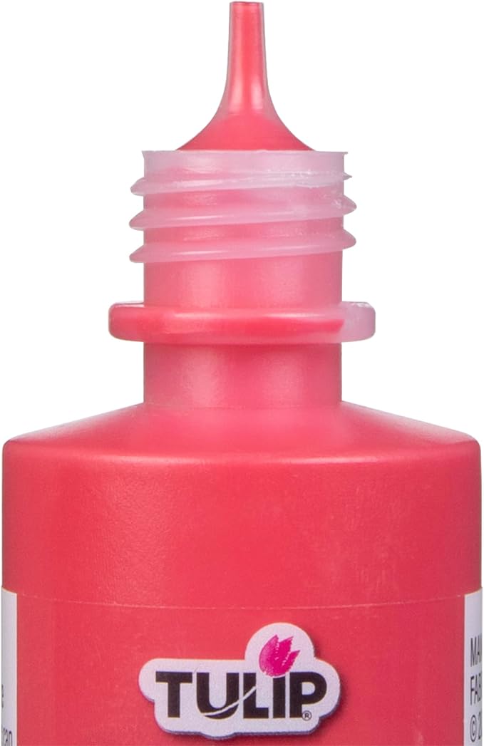 TULIP Puff Paint Slick True Red 4 Fl Oz - Image 4