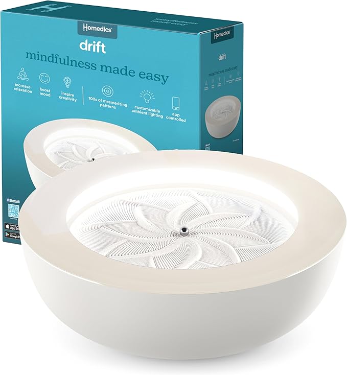 Homedics Drift Sandscape, Perpetual Motion Machine, Zen Garden, Meditation by Homedics