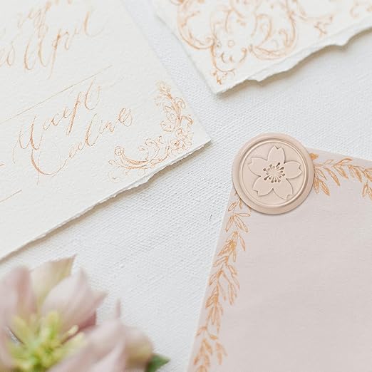 Glue Gun Sealing Wax Sticks for Wax Seal Stamp -Latte, Great for Wedding Invitations, Cards Envelopes, Snail Mails, Wine Packages, Christmas Gift Ideas, Pack of 10