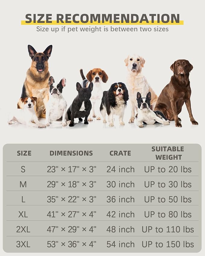 Jumbo Dog Bed for Extra Large Sized Dog Orthopedic Pet Bed - Image 7