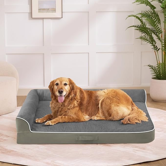 Dog Bed Large Sized Dogs, XL Orthopedic Dog Bed - Image 8