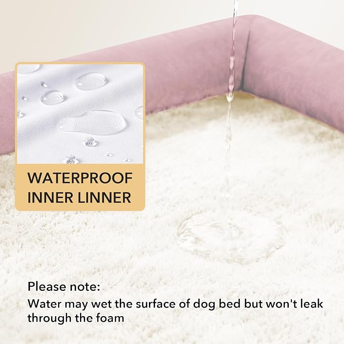 Orthopedic Dog Beds for Large Sized Dogs, Waterproof Egg Crate Foam Large Dog - Image 3