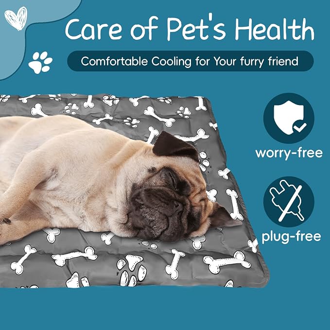 Cooling Pad for Large Dog, Instant Pet Cool Mat, Comfortable Cool Pet Mat for - Image 7
