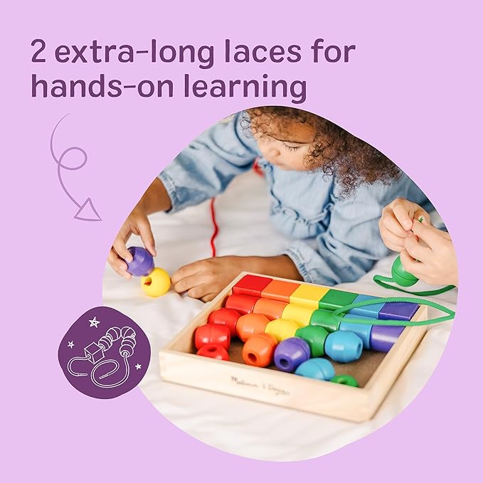 Melissa & Doug Primary Lacing Beads - Image 6