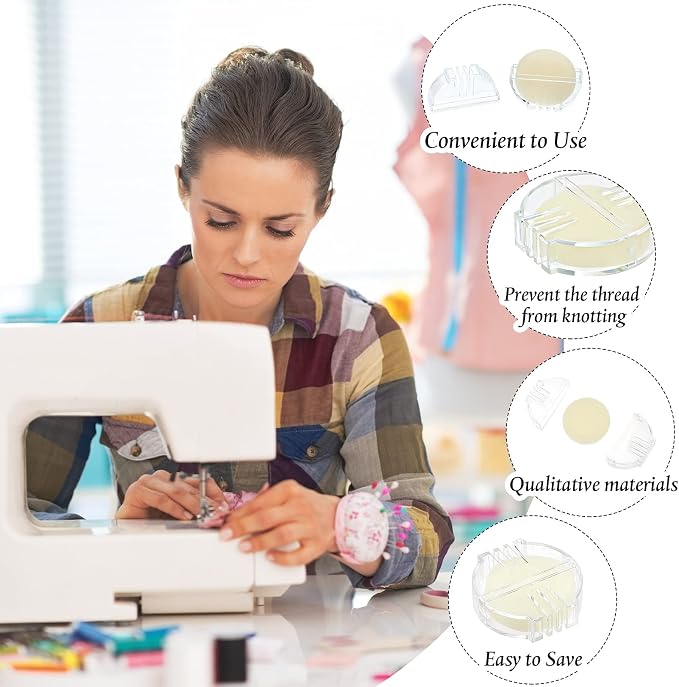 Maitys 1 Pcs Thread Wax Thread Conditioner Beeswax - Image 5
