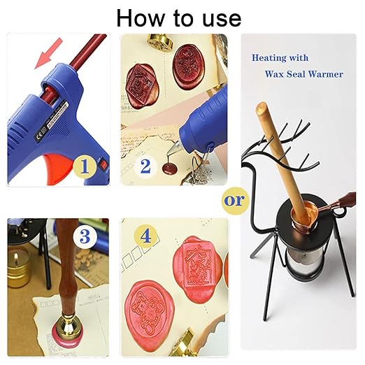 20PCS Mini Glue Gun Wax Seal Sticks for Wax Seal Stamp, Sealing Wax Sticks for Wedding Invitations, Cards, Envelopes (Pine Green)