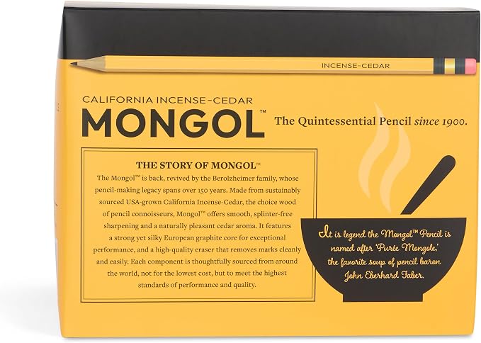 Mongol Classic Incense Cedar #2 Pencil - Image 8