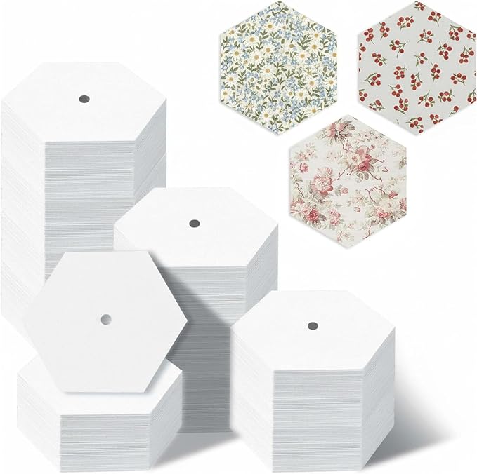 1050 PCS 1" Paper Piecing for Quilting DIY Patchwork Sewing Crafts for DIY by Unknown