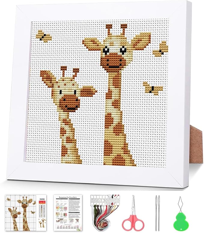 VIGEGU Giraffe Cross Stitch Kits by VIGEGU