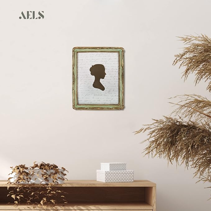 AELS 8x10 Inch Vintage Picture Frame, Elegant Antique Photo Frames - Image 6