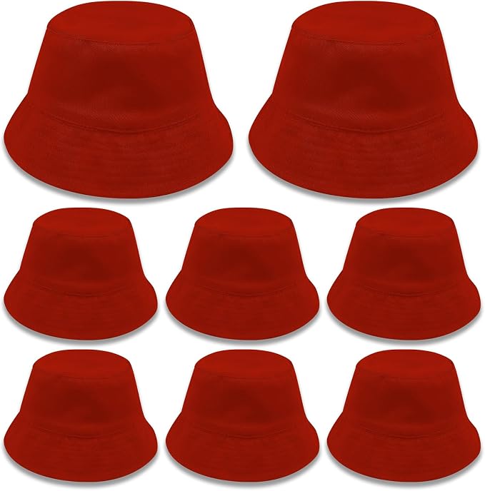 Bucket Hats Bulk Solid Color DIY Blank Hat Bucket Hats by DASSNANE