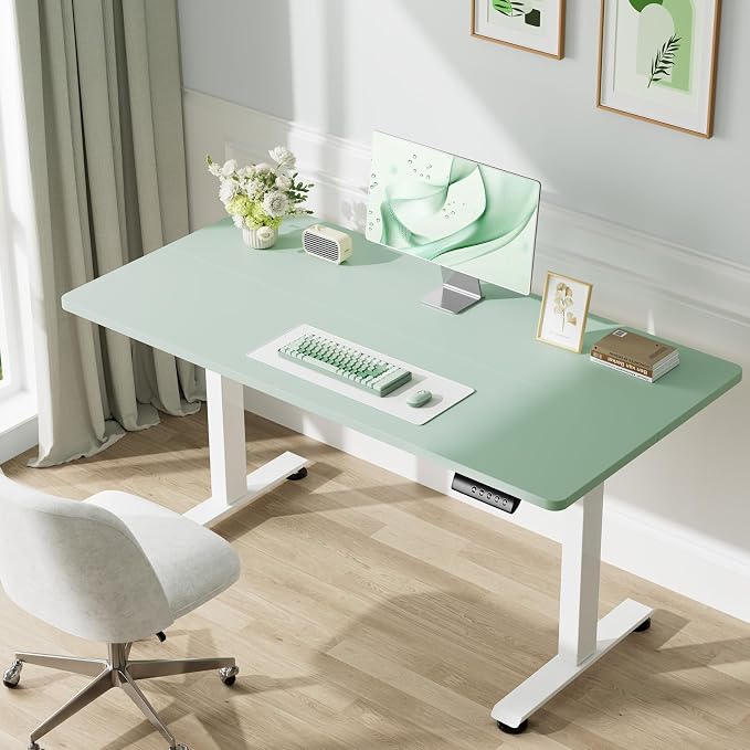 Veken 55 Inch Large Electric Standing Desk, Gaming Table, Suit students - Image 3