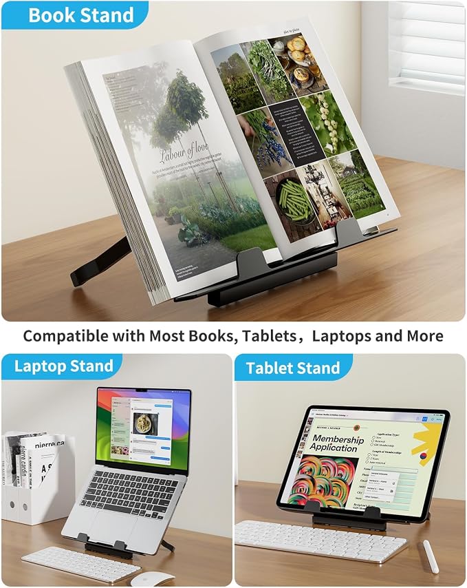 SAIJI Lap Desk for Bed, X-Large Foldable Laptop Table - Image 3