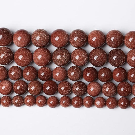 90pcs 4mm Natural Gold Sandstone Beads Gemstone Round Loose Beads for Jewelry Making DIY Bracelet Necklace 15“ (Gold Sandstone, 4mm)