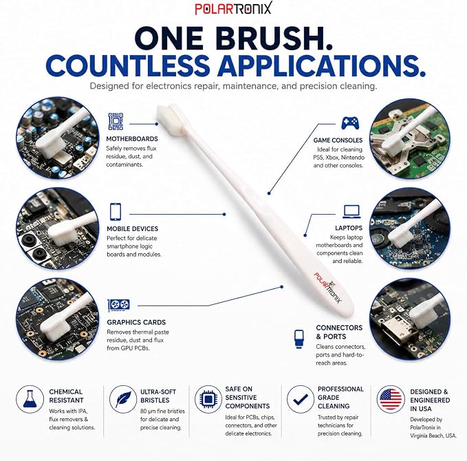 Precision PCB Cleaning Brush - Image 4