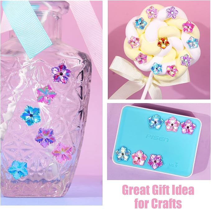 Gem Stickers for Kids Shiny Self Adhesive Stick On Rhinestones Sparkle Jewel - Image 7