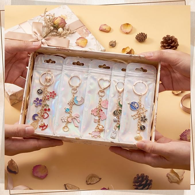 BESARME 900PCS Lip Gloss Keychain Making Kit - Image 4