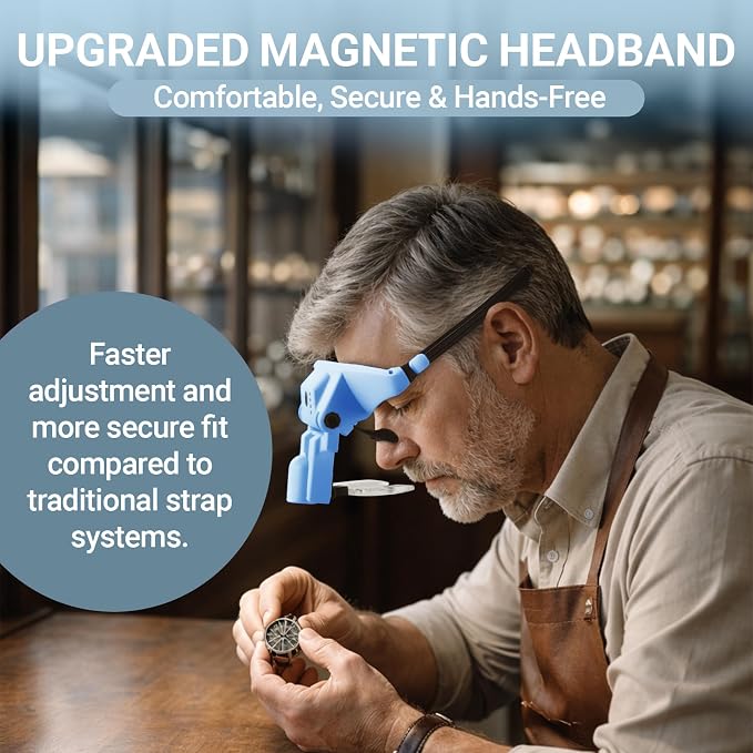 YOCTOSUN Rechargeable Headband Magnifier - Image 7