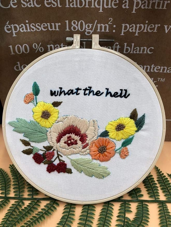 Louise Maelys Flower Embroidery Kits - Image 4
