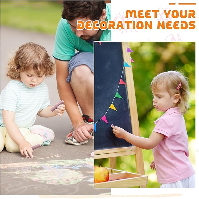 20 Pcs Sidewalk Chalks for Kids Non Toxic Jumbo Chalk for Party Gift Outdoor Art Classroom Play Painting (Camel)