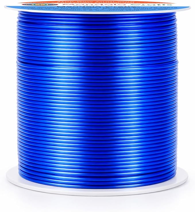 Mandala Crafts 20 Gauge True Blue Anodized Aluminum Craft Wire, 100 FT | Colored - Image 2