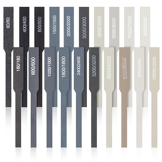 Honoson 20 Pcs Sanding Sticks for Plastic Models 3D Print Polishing Sticks by Honoson