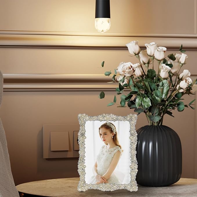 DIKAR 5x7 Picture Frame, Wedding Picture Frame - Image 4