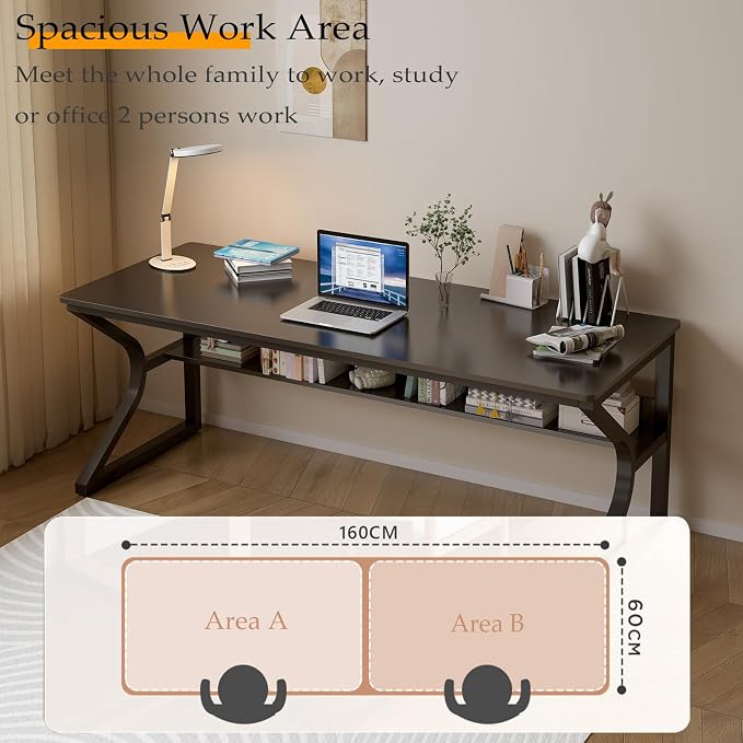OSCHF 63-Inch Extra Long Desk - Image 3