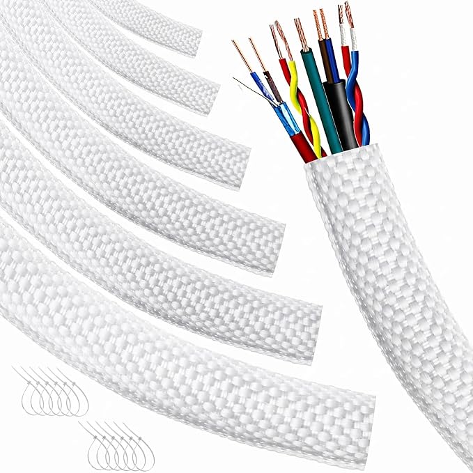Automotive Wire Loom High Temperature Braided Wire Loom, Split-Sleeve Heat by MTJSWXSY