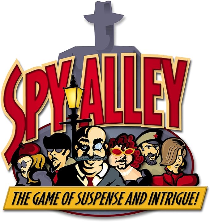 Spy Alley - Mensa Award-Winning Family Board Game - Trusted for 30+ Years - High Replayability & Fun for All Ages