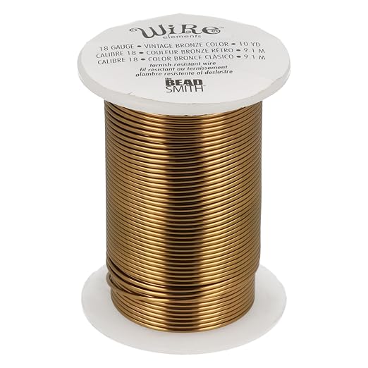 The Beadsmith Wire Elements 18-Gauge Lacquered Tarnish-Resistant Copper Wire - Image 2