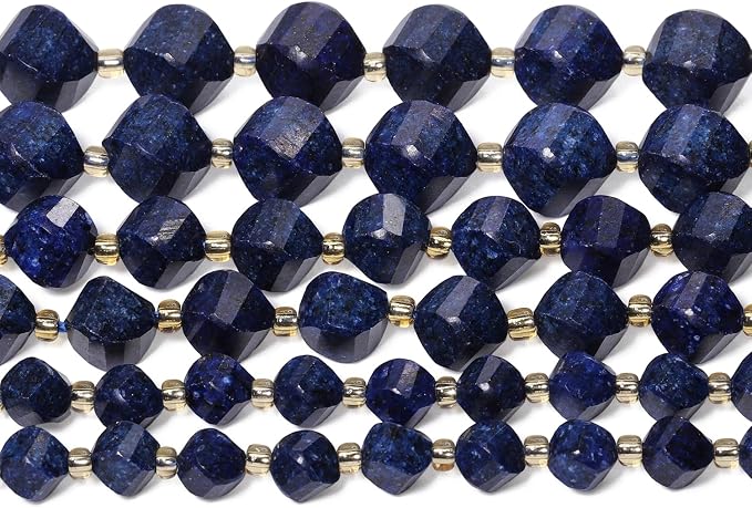 42pcs Natural Lapis Lazuli Stone Beads - Image 7