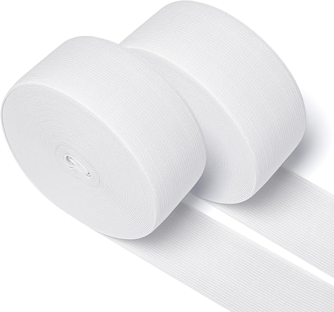 Elastic Band for Sewing, 2 Inch x 12 Yard High Elasticity Sewing Elastic Bands - Image 3