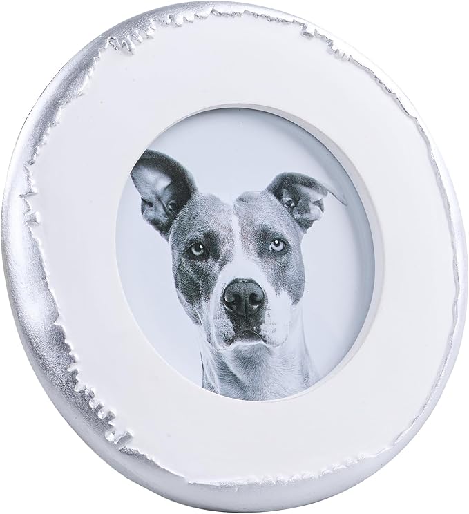 3x3 Picture Frame, Hand-Crafted Resin Dog Picture Frame by ZIHARA