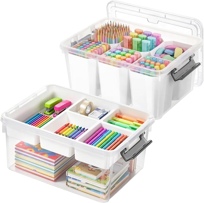 Citylife 17 QT Plastic Storage Box by Anywish