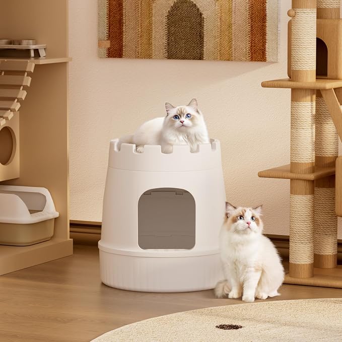 Lifewit Cat Litter Box, Hidden Enclosure Litter Tray - Image 7