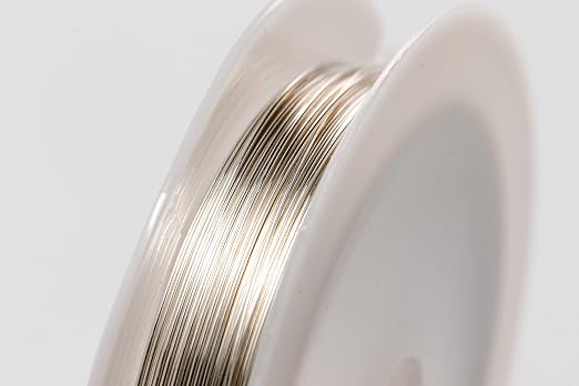 925 Sterling Silver Wire, 24 Gauge, Half Hard, 25FT by Craft Wire | Sterling - Image 4