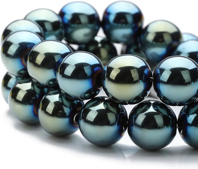 Zenkeeper About 180 Pcs Green Hematite Beads - Image 5