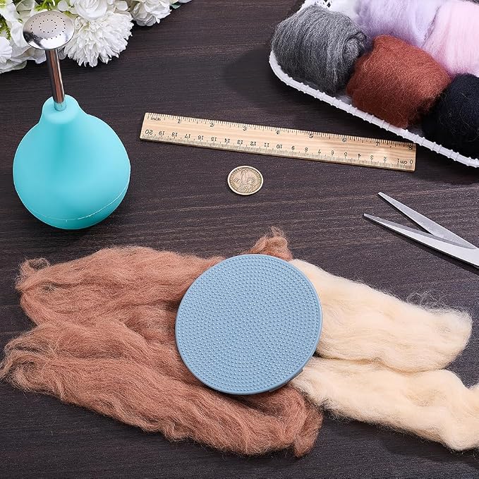 CRAFTYMELODY Wet Felting Tool Set Including 1Pcs Ball Brause Sprinkler and 1Pcs - Image 4