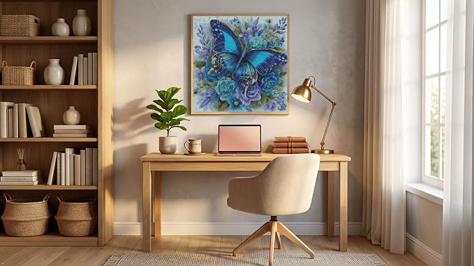 Butterfly and Flowers Cross Stitch Kits - Image 6