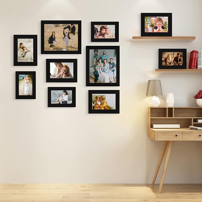 LUCKYLIFE Picture Frame Set 10-Pack, Gallery Wall Frame Collage - Image 5