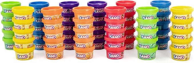 Crayola Silly Scents Play Sand – 60 Mini 1oz Tubs of Moldable Sensory Sand in 6 - Image 7