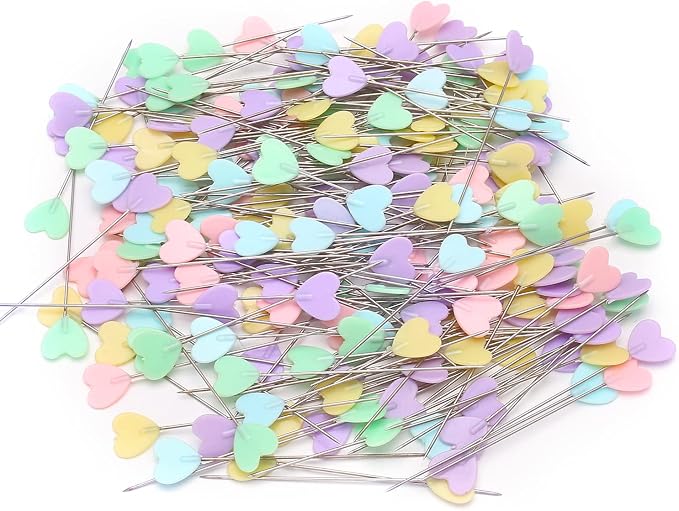 Elisel 200 pcs Multicolor Straight Pins Straight Quilting Pins Craft - Image 5